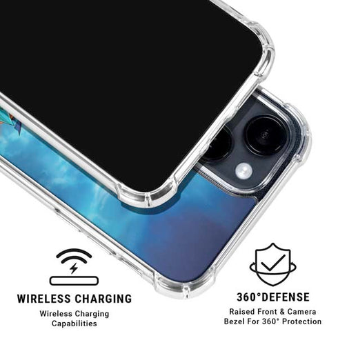 Dragon Ball Super Goku Vegeta Super Ball iPhone 14 Clear Case